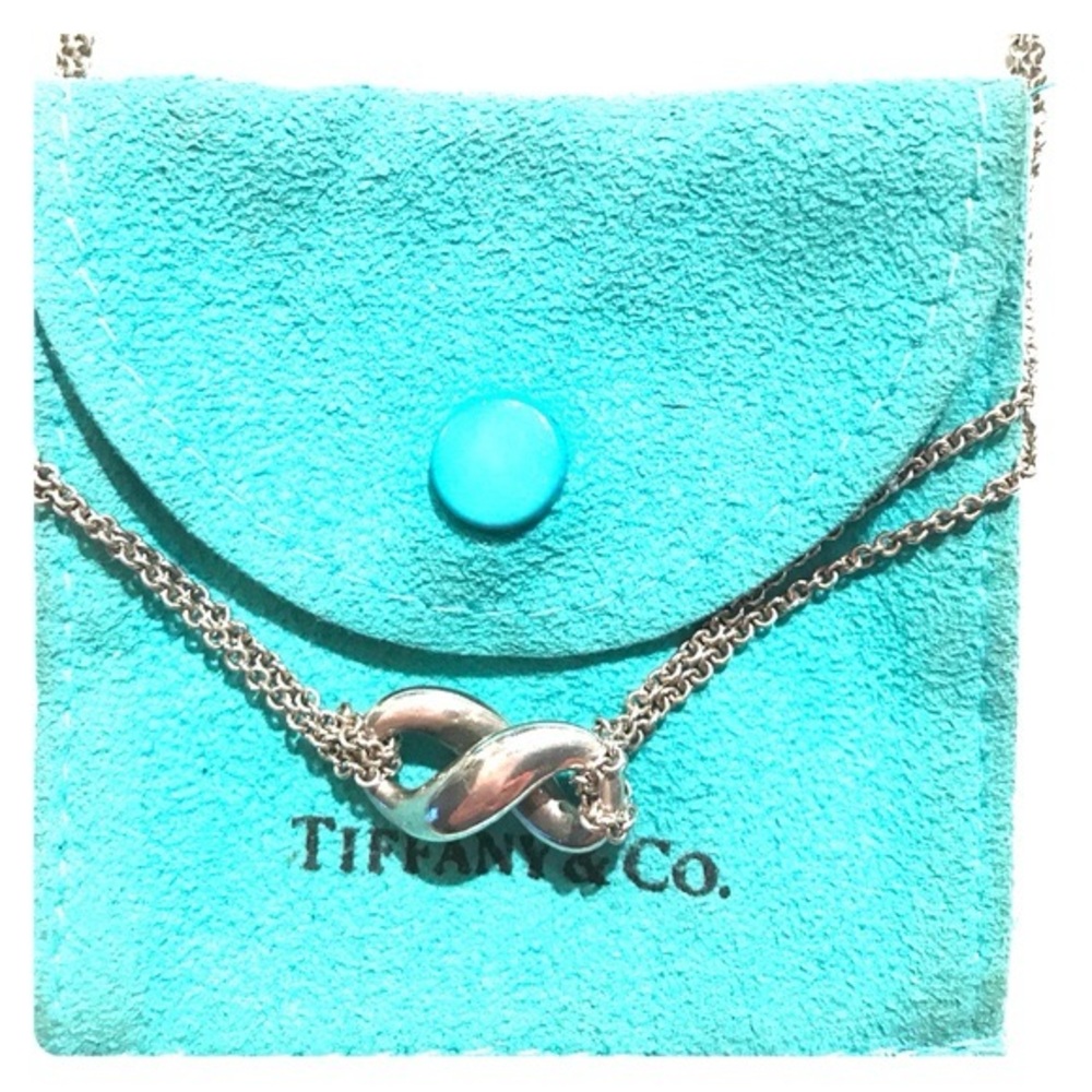 Tiffany & Co. Silver Infinity Necklace
